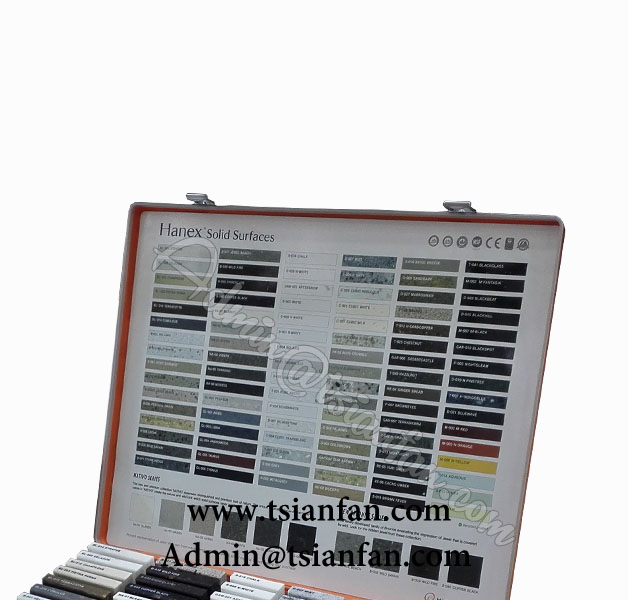 Top Sale Aluminum Granite Stone Display Suitcase PX620