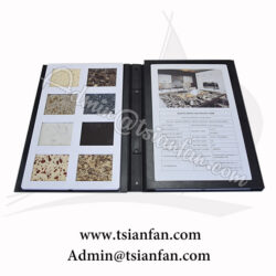 Quartz Stone Tile Sample Brochure PY606