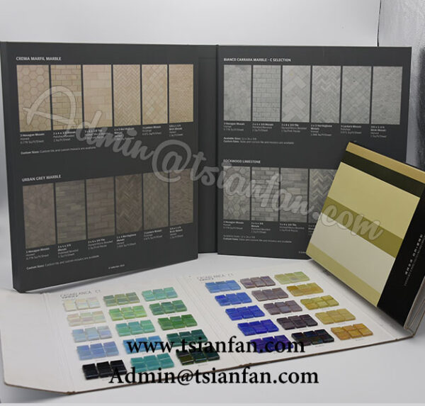 Mosaic Tile Display Sample Book PY608