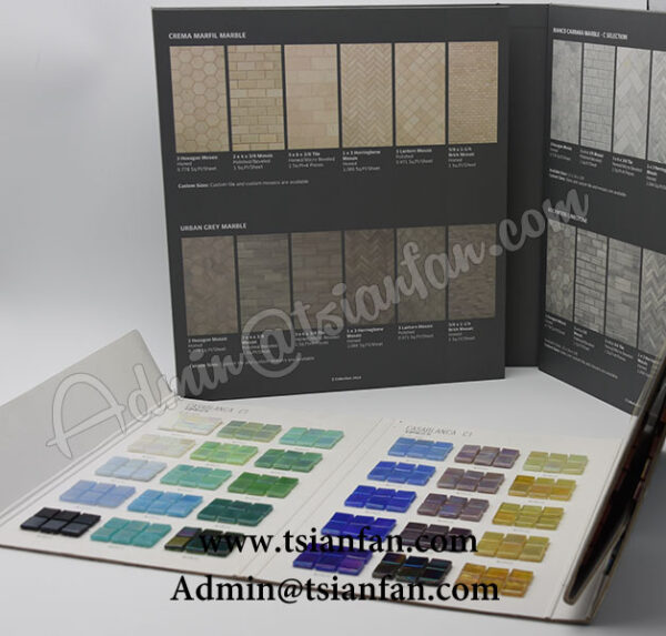 Mosaic Tile Display Sample Book PY608