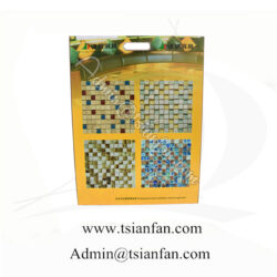 Mosaic sample display board