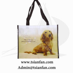 Custom Printed Logo Non-woven Tote Bags PG624