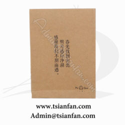 Wholesale Custom Design Printed Shopping Kraft Paper Bag PG612