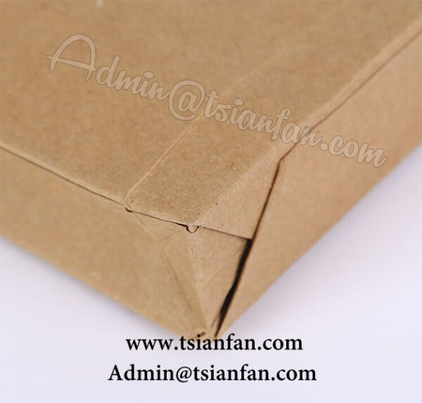 Wholesale Custom Design Printed Shopping Kraft Paper Bag PG612