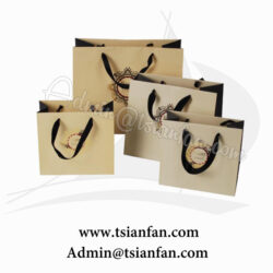 High Quality Custom Brown Kraft Paper Bag PG615