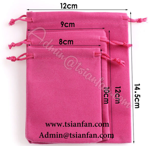 Custom Brushed Cloth Dust Bag With Your Logo PG618