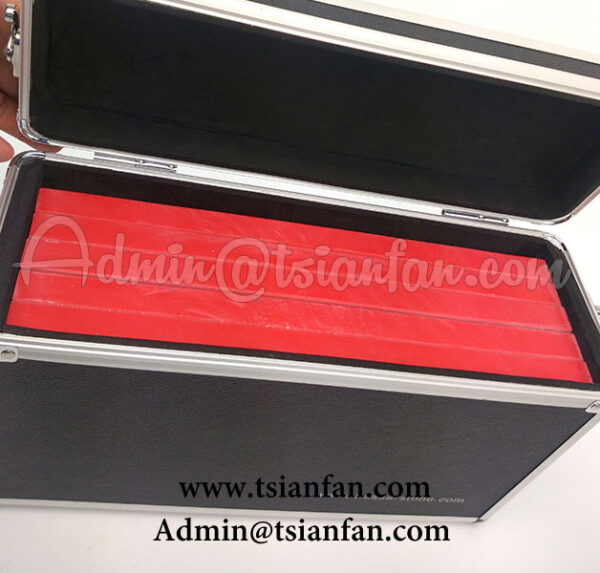 Aluminum Stone Samples Display Suitcase Manufacturer PX618