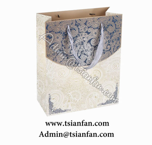 Custom Printed Glossy Gift Paper Bag PG610