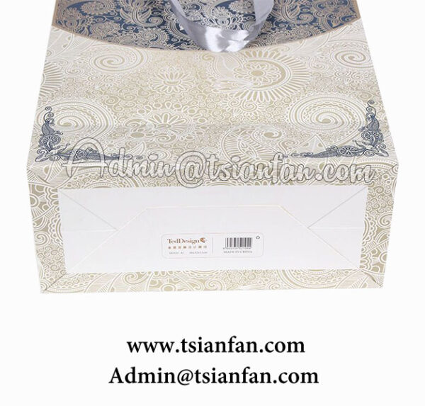 Custom Printed Glossy Gift Paper Bag PG610