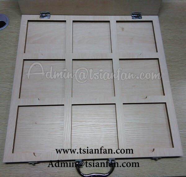 Customized Design Wooden Quartz Stone Sample Box PB624