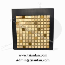 Plastic Mosaic Tile Frame With Black Color PZ616