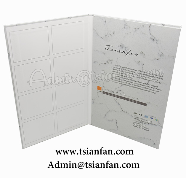 Cutsomized Size Professional Marble Stone Sample Book PY645