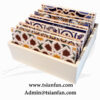 White Coating MDF Stone Tile Sample Box PB639