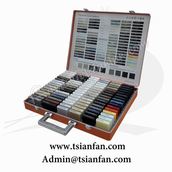 Top Sale Aluminum Granite Stone Display Suitcase PX620 Chinese