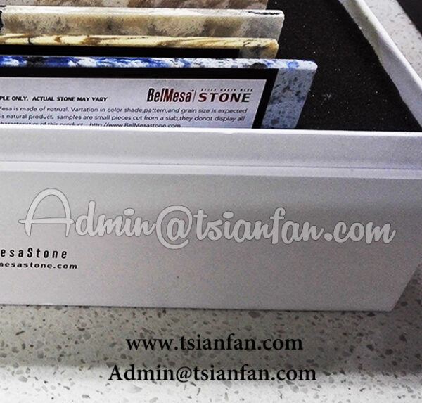 Cheap Chinese Supplier Customized Quartz Stone Sample Box PB631