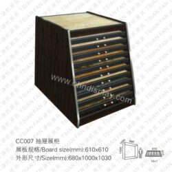 hot selling stone sample display cabinet CC 007
