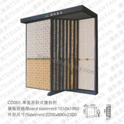 top selling ceramic sample display cabinet CD 001