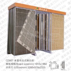 top selling stone sample display cabinet CD 007