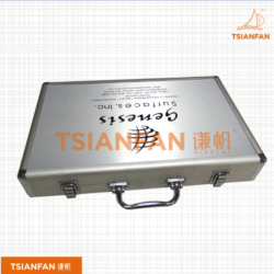 Portable Aluminium Quartz Stone Display Suitcase With Wheel PX624