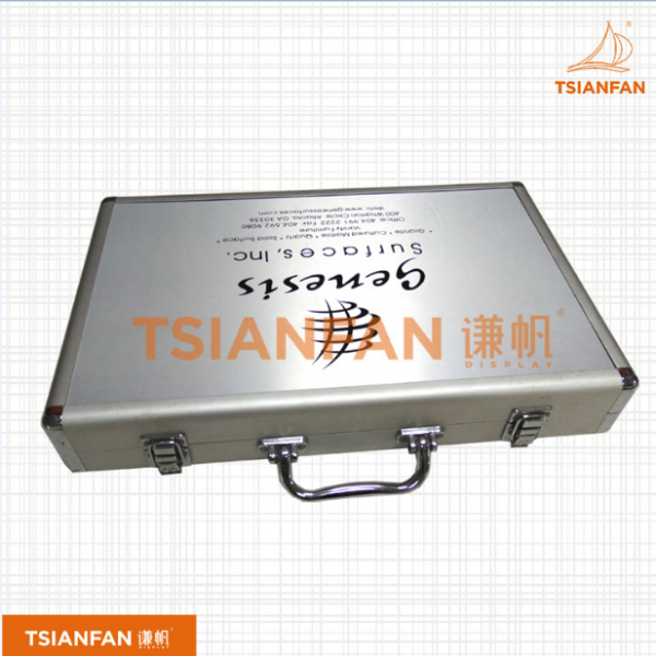 Stone Sample Suitcase, Quartz Stone Sample Display Case Product
