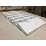 MDF artficial stone countertop display stand