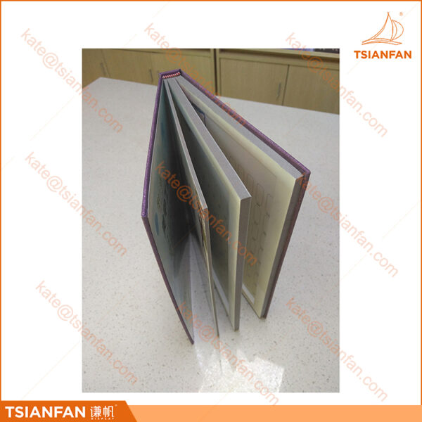 Cardboard Nail Salon Display Sample Book-PY678 - 图片 5