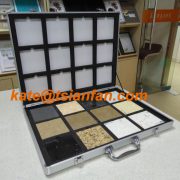 new style glass sample display case