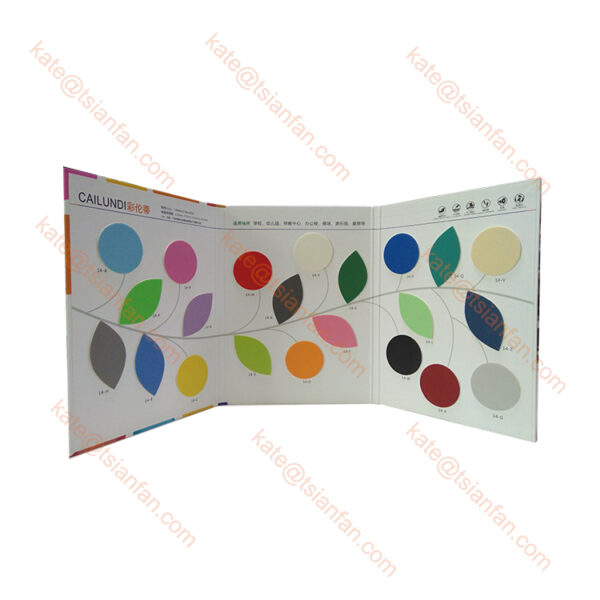 Cardboard Glass Mosaic Tile Sample Binder-PY676