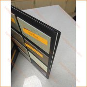 cardboard stone sample binder