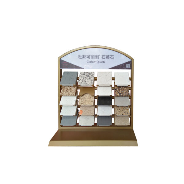 Countertop Quartz Stone Vertical Tower Display Rack SRT010 - 图片 6