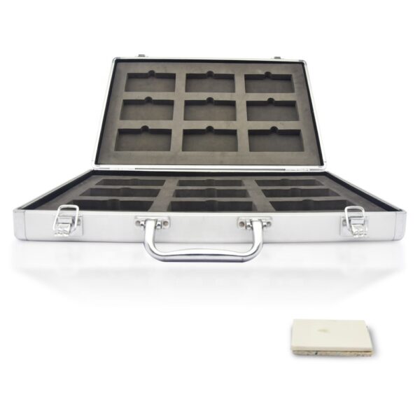 Aluminium Packaging Tiles Sublim 4X4 Suitcase Quartz Case Stone Display Tile Sample Box