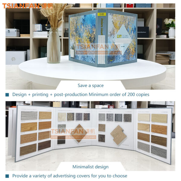 Ceramic tile sample board display book advanced plastic display book - 图片 4