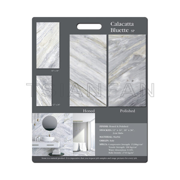 Factory Wholesale marble block stone sample display board PF005-16