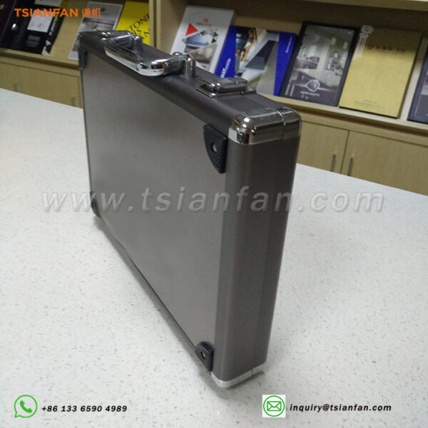 Portable Aluminum EVA Stone  Porcelain Tile Sample Briefcase Black Handle