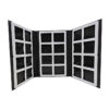 Tri-fold high quality plastic custom tile sample booklet display