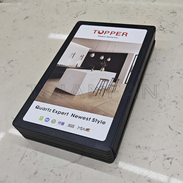 custom portable foldable tile display book color logo cheap wholesale display book - 图片 3