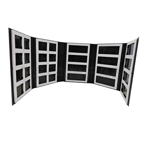 Five-fold sample display book marble sample foldable wholesale