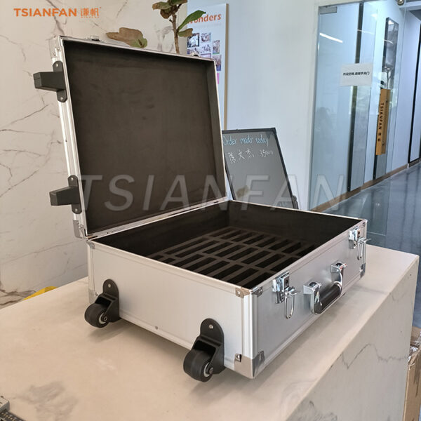 Portable Case Stone Aluminum Case Order Quartz Stone Display Unit