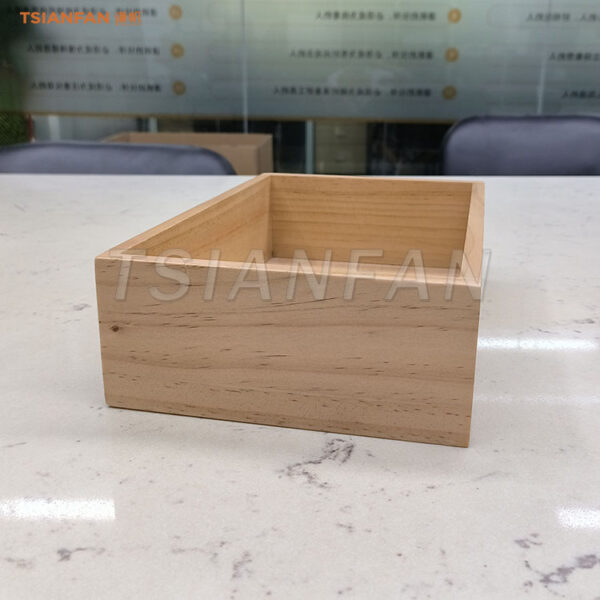 small granite stone display wooden box - 图片 2